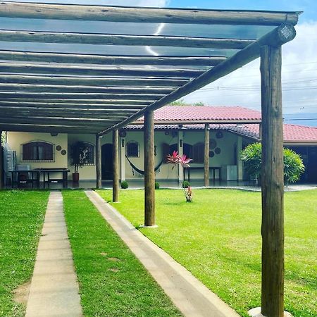 Casa Piscina Jardim Ubatuba Villa Bagian luar foto