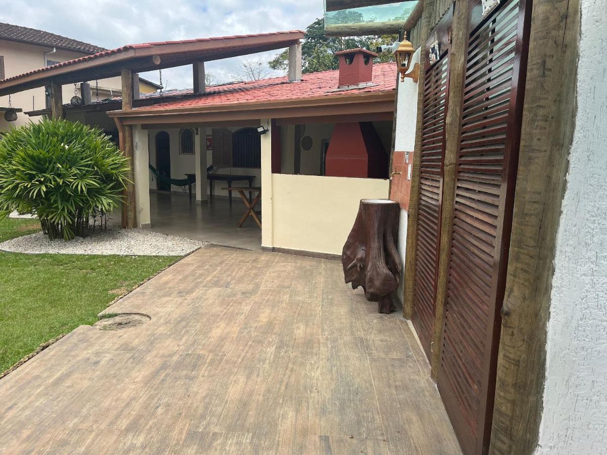 Casa Piscina Jardim Ubatuba Villa Bagian luar foto