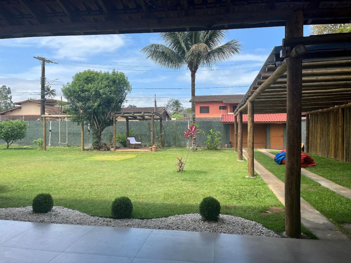 Casa Piscina Jardim Ubatuba Villa Bagian luar foto