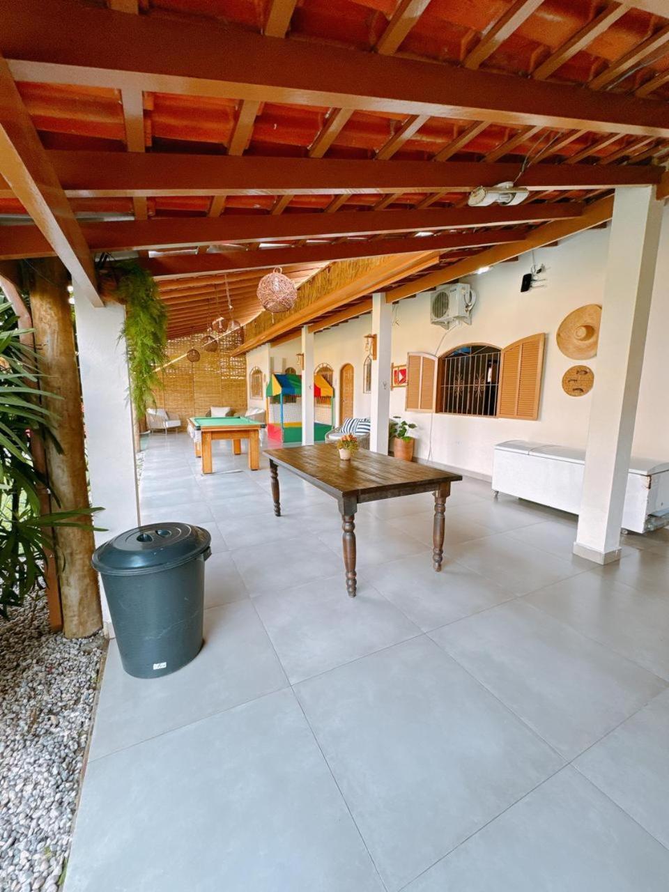 Casa Piscina Jardim Ubatuba Villa Bagian luar foto