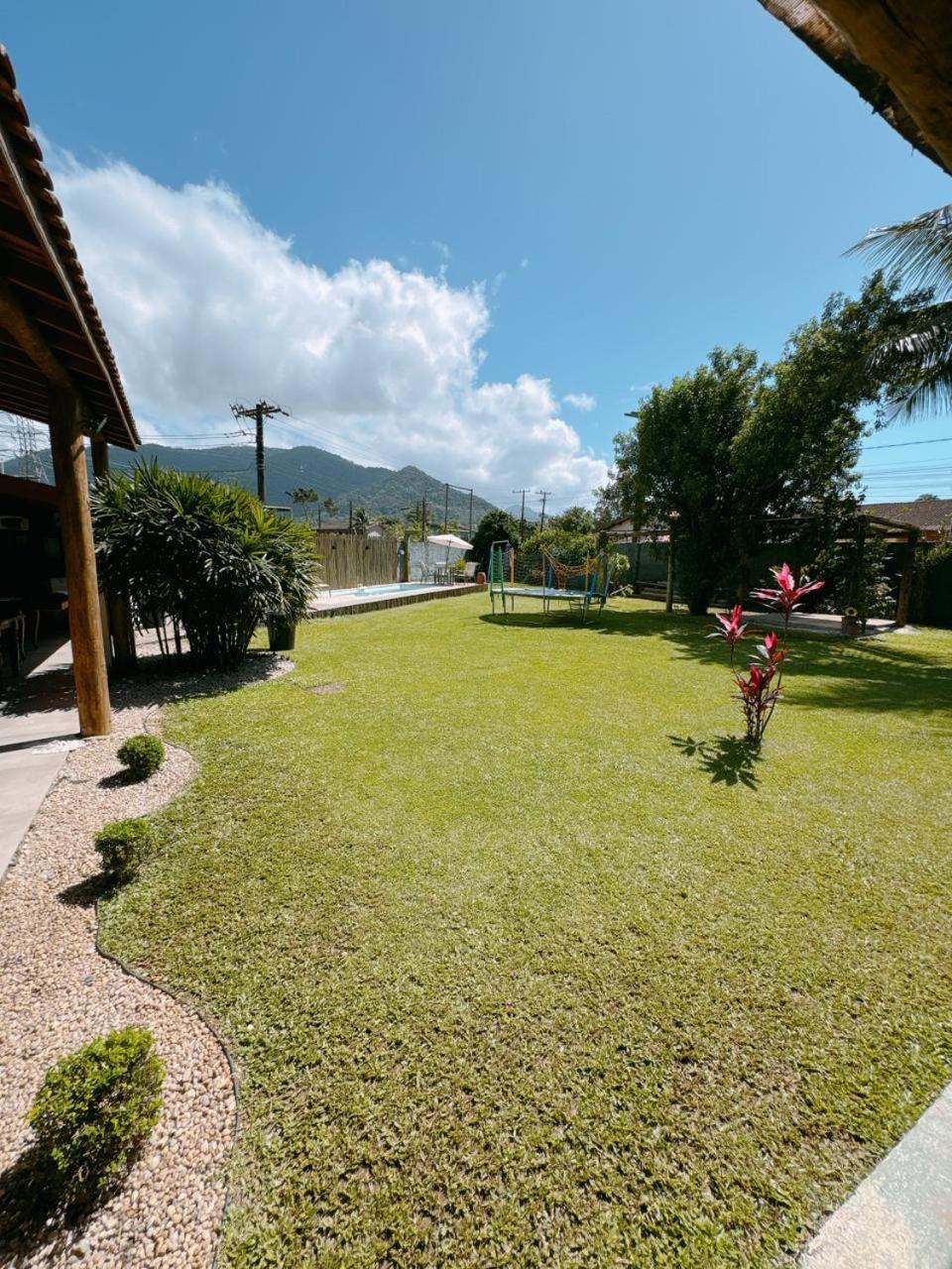 Casa Piscina Jardim Ubatuba Villa Bagian luar foto