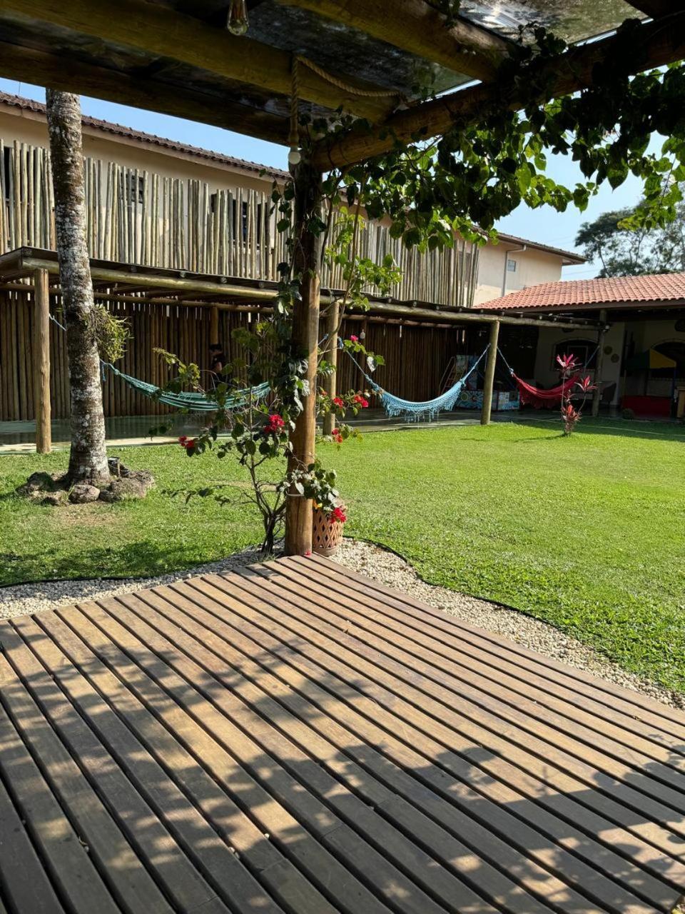 Casa Piscina Jardim Ubatuba Villa Bagian luar foto
