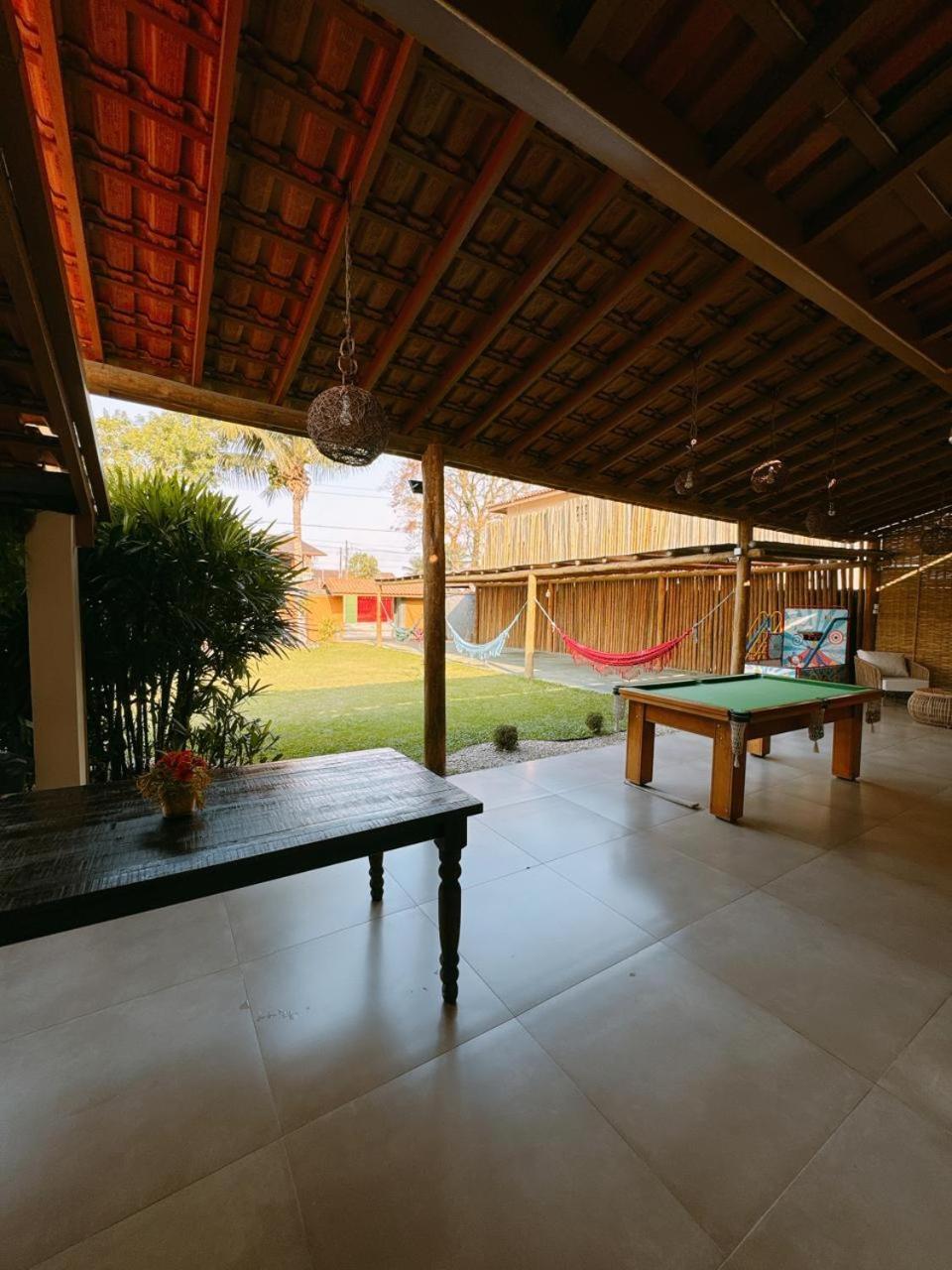 Casa Piscina Jardim Ubatuba Villa Bagian luar foto